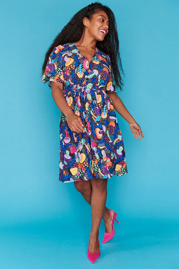 Siena Rainbow Shrooms Dress