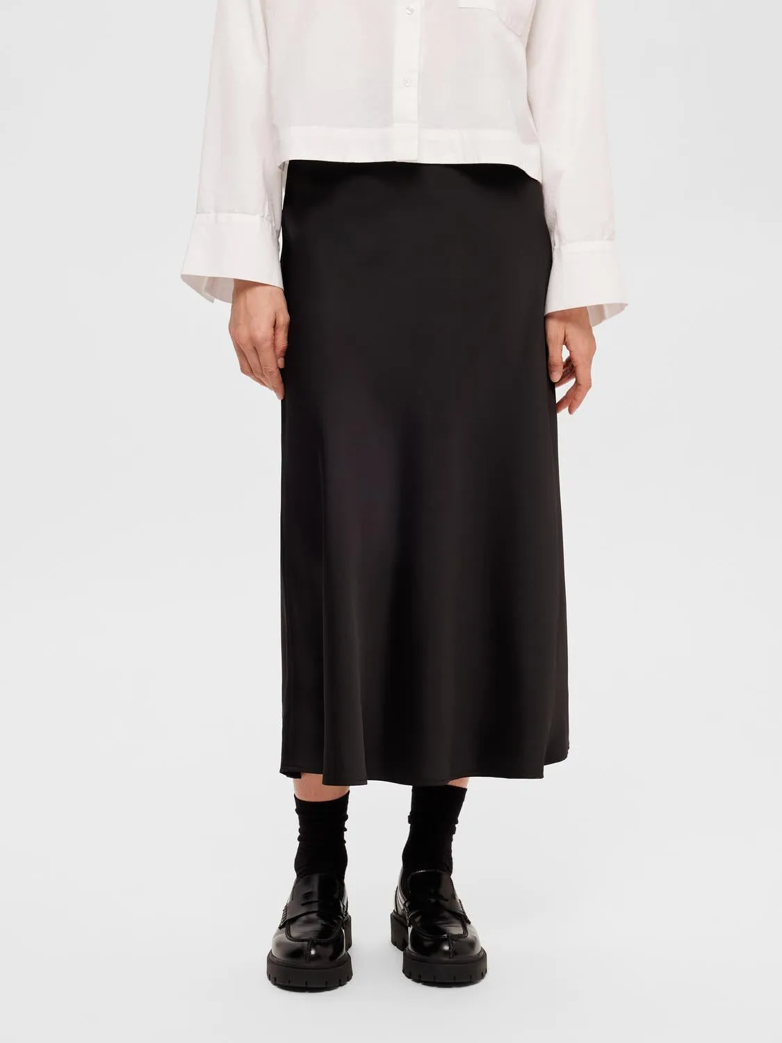 SLFLENA HW MIDI SKIRT NOOS