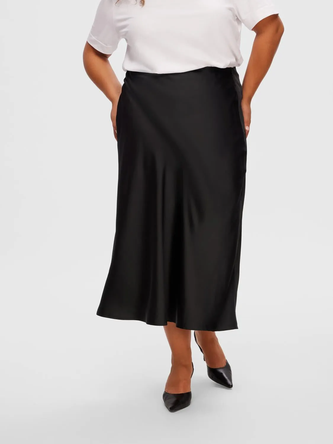 SLFLENA HW MIDI SKIRT NOOS
