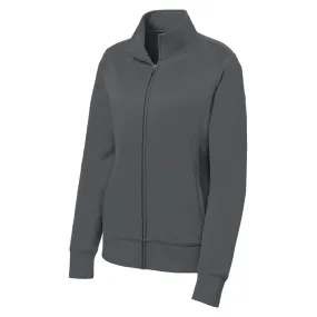 Sport-Tek Ladies Sport-Wick Fleece Full-Zip Jacket
