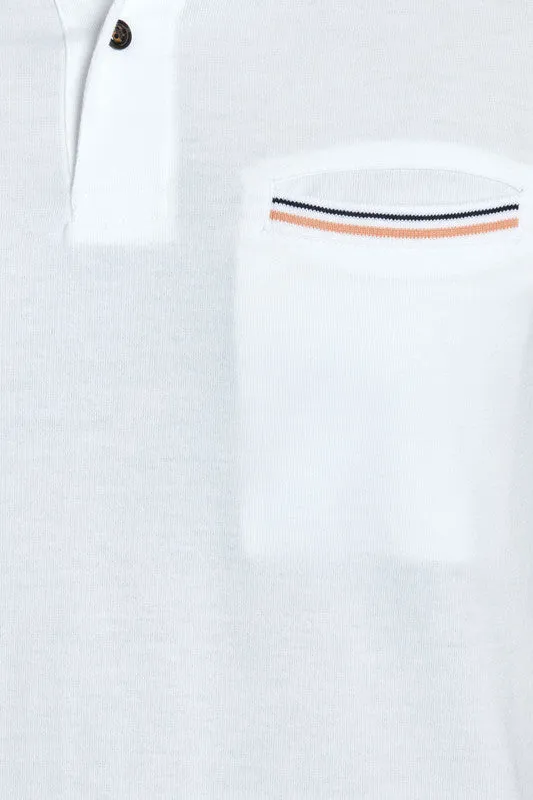 Stripe Jersey Polo