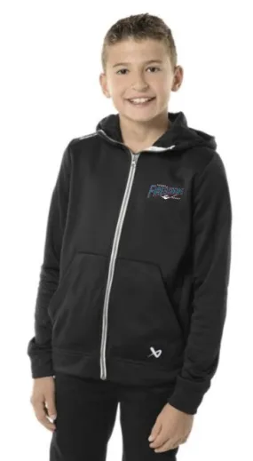Tacoma Firestreaks Black Bauer Team Fleece Full Zip
