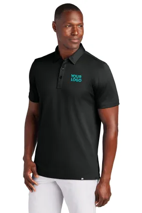 TravisMathew Cabana Solid Customized Polos, Black