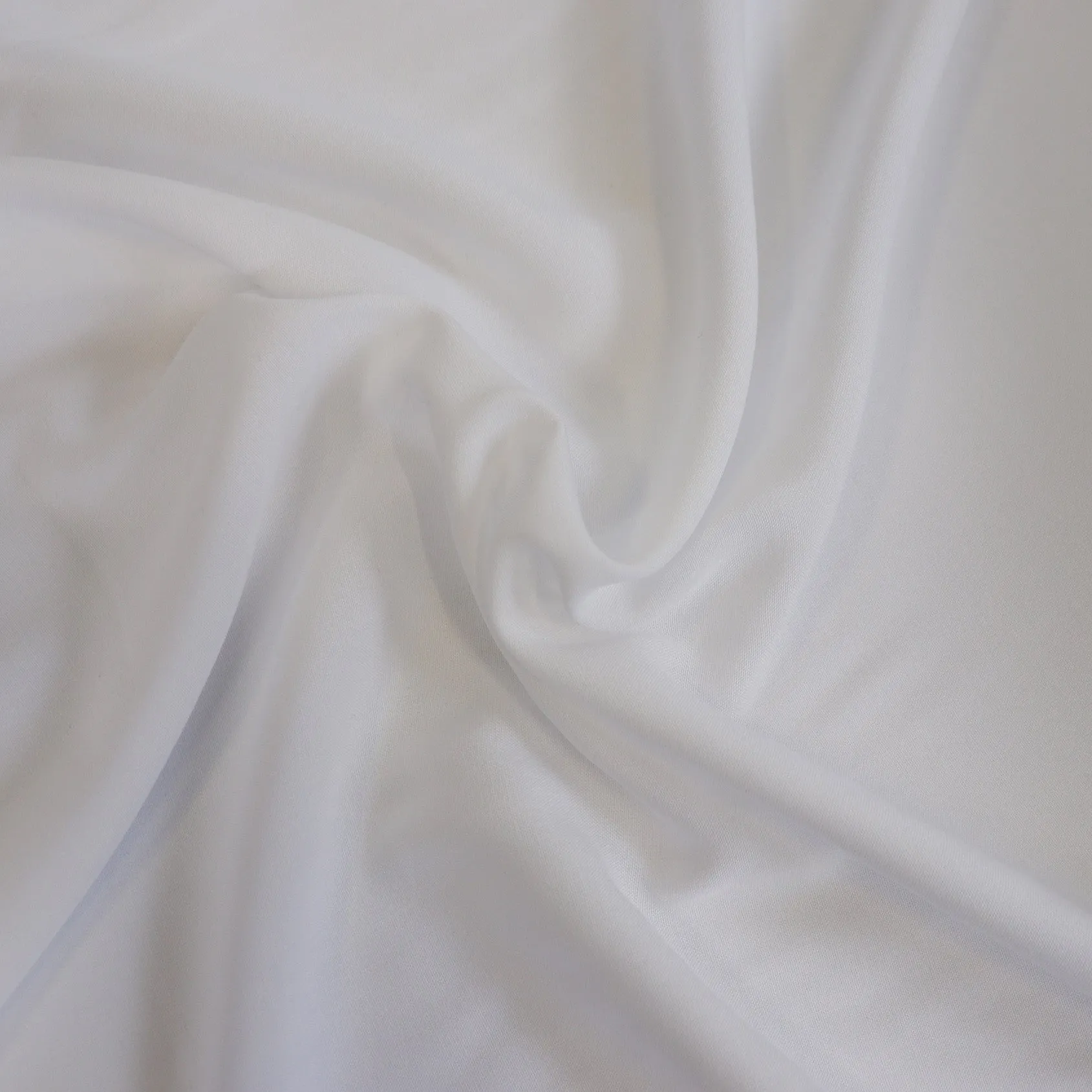 Viscose Lawn - White