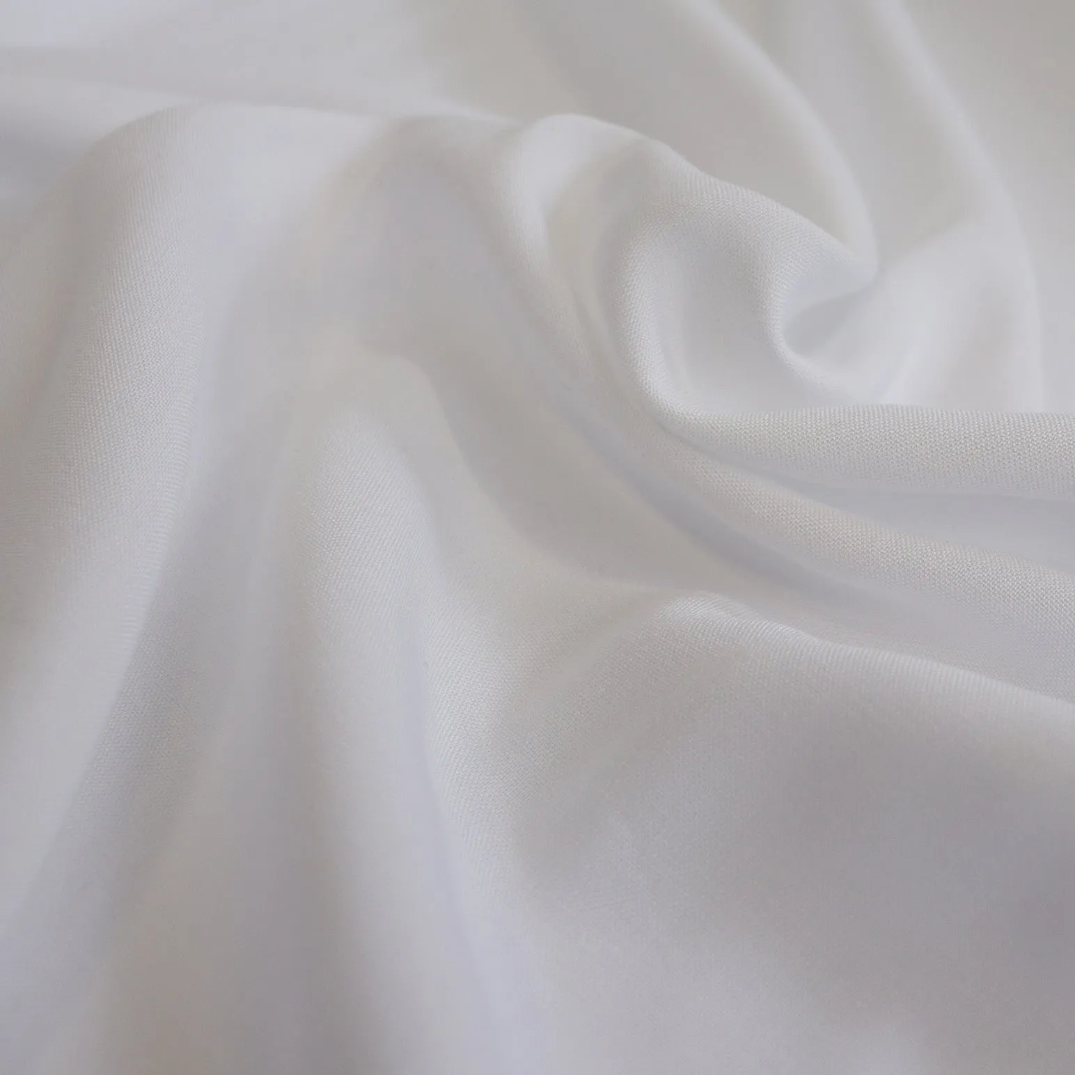 Viscose Lawn - White