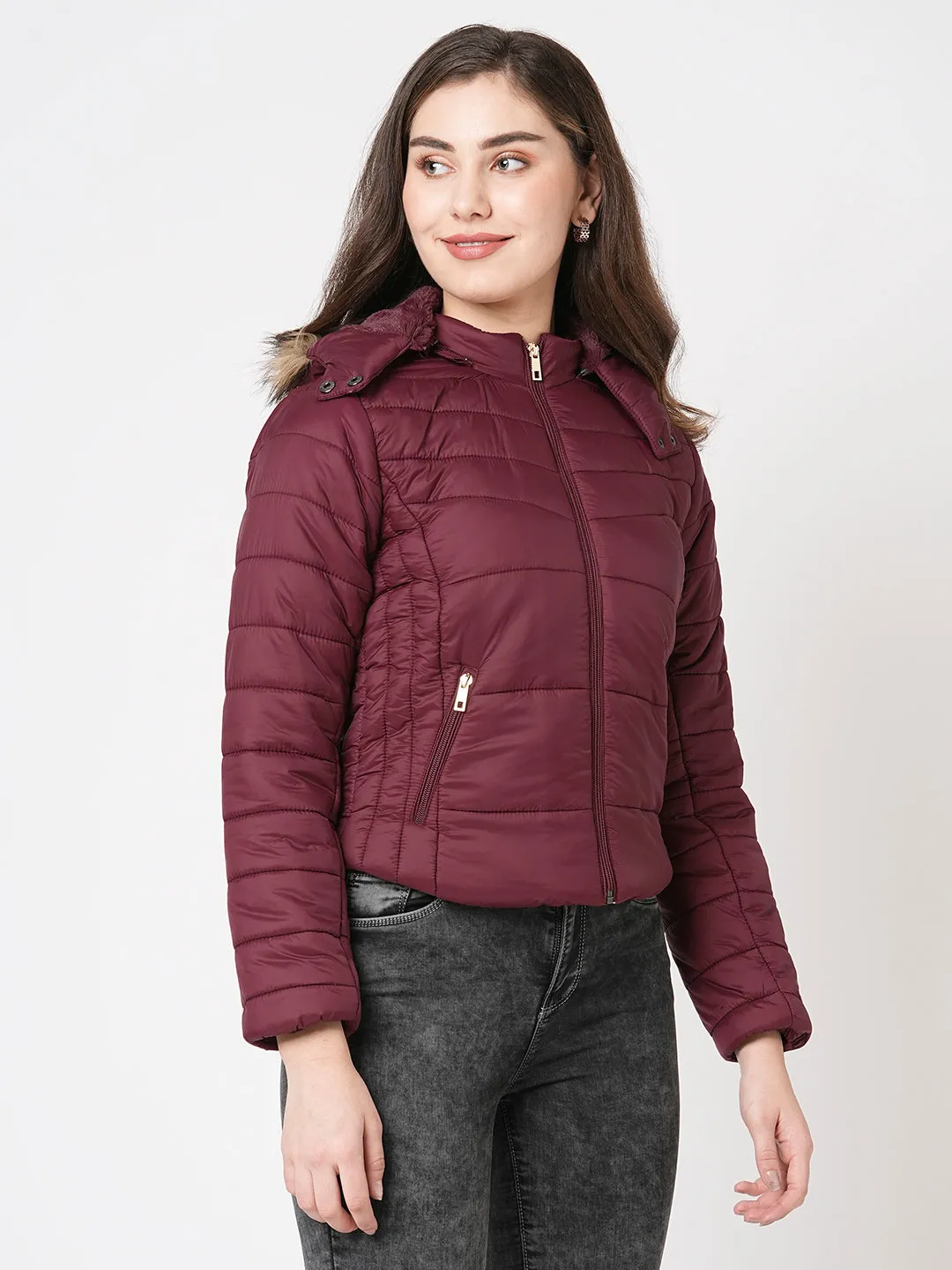 Women Hooded Puffer Jacket