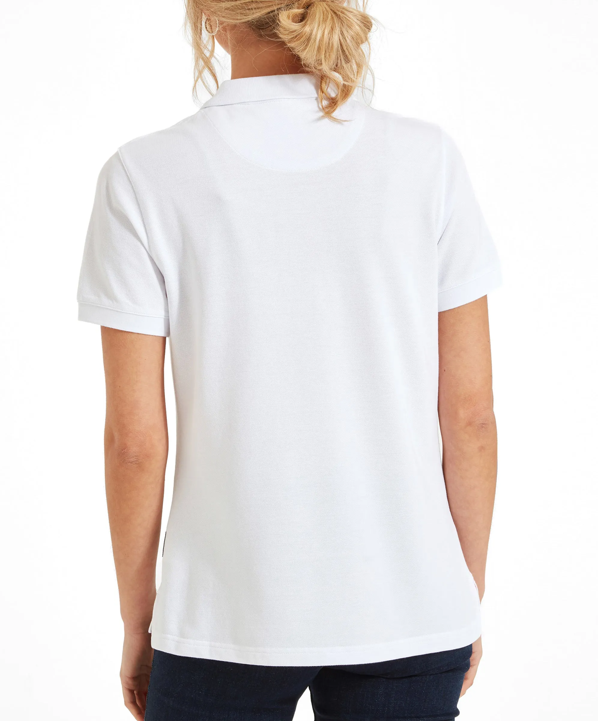 Women's St Ives Polo Shirt Multi - White