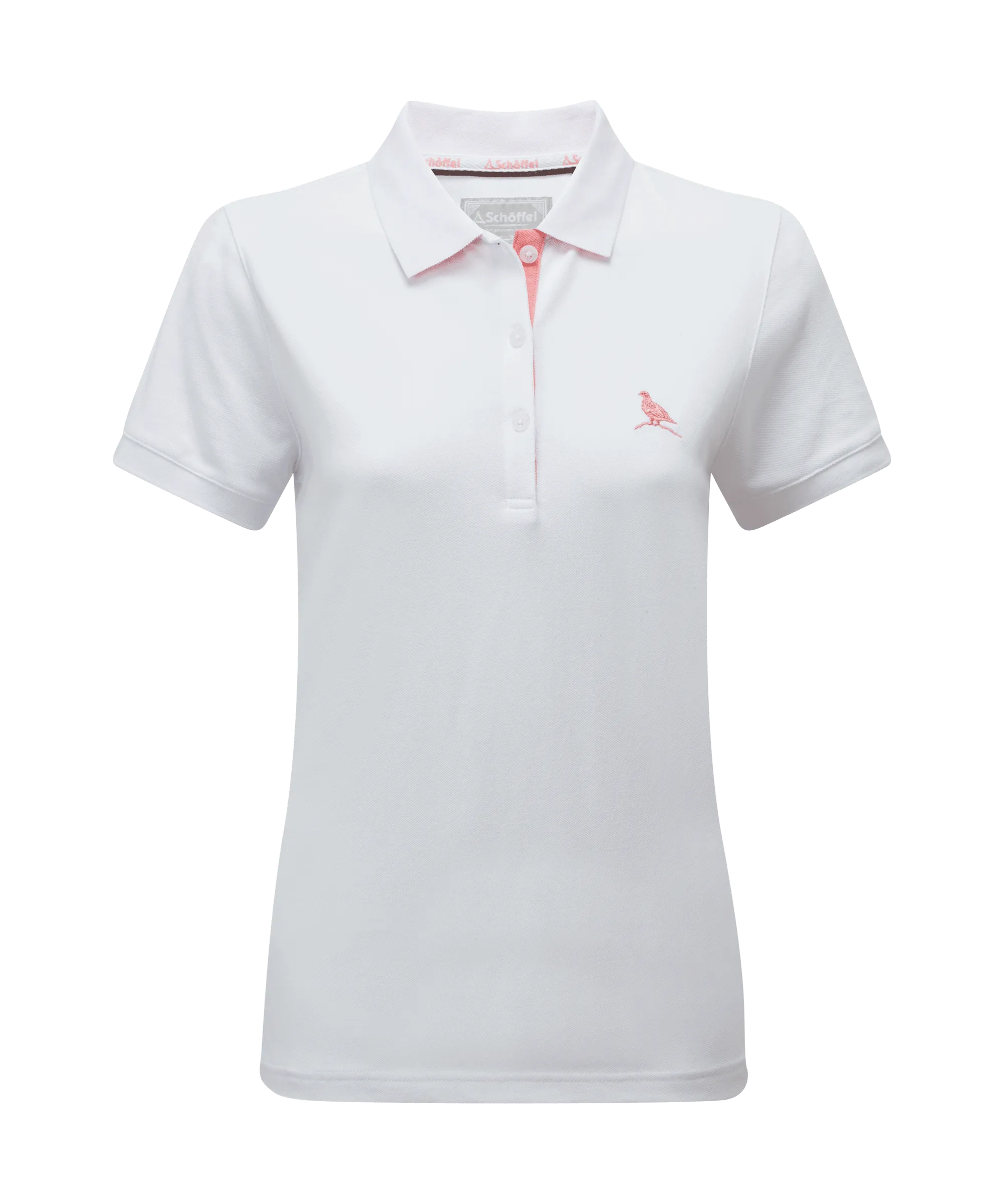 Women's St Ives Polo Shirt Multi - White