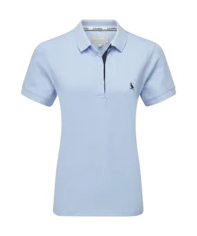 Women's St Ives Polo Shirt - Sky Blue