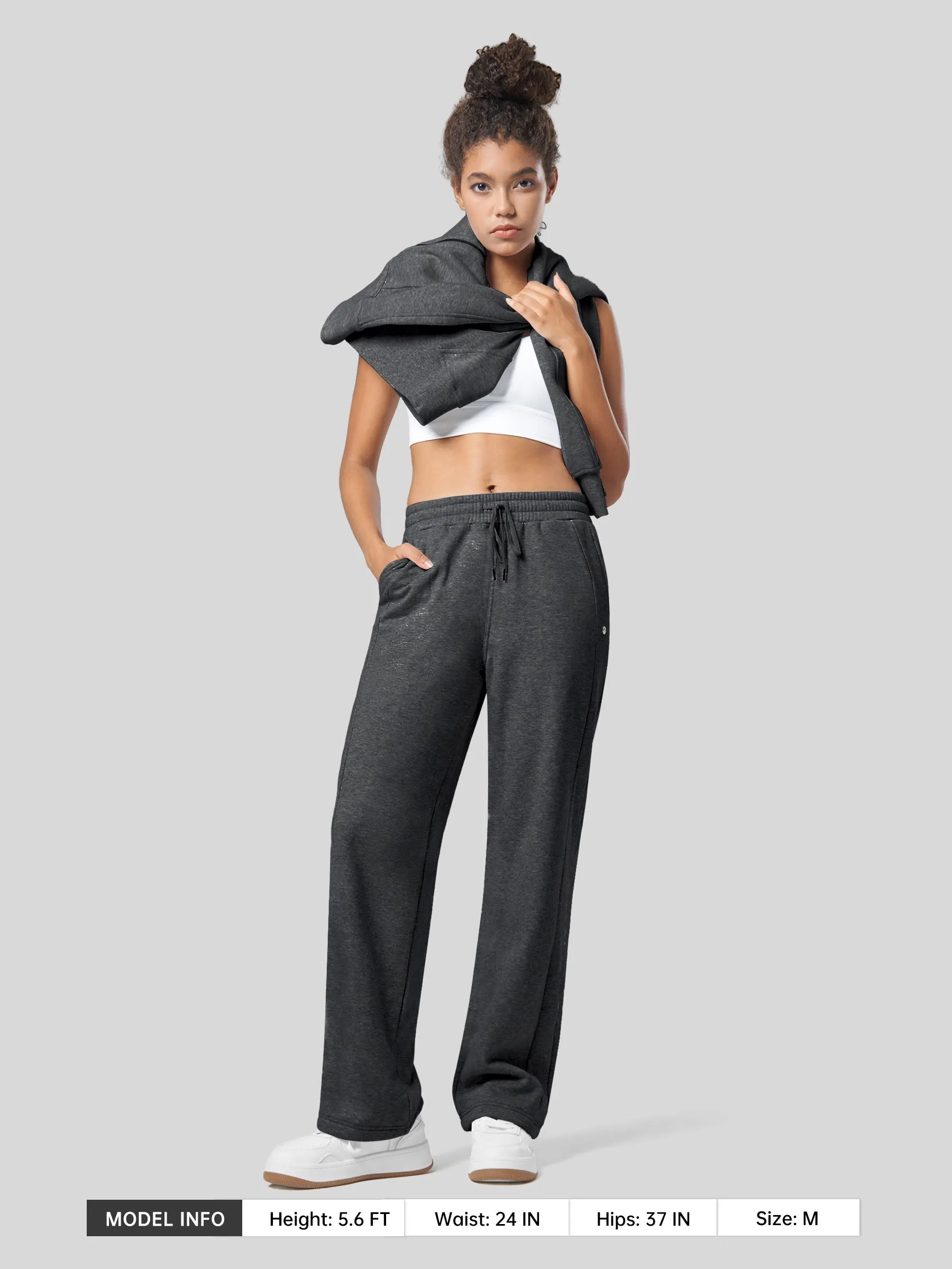 Women's Thermal Straight Leg Sweatpants