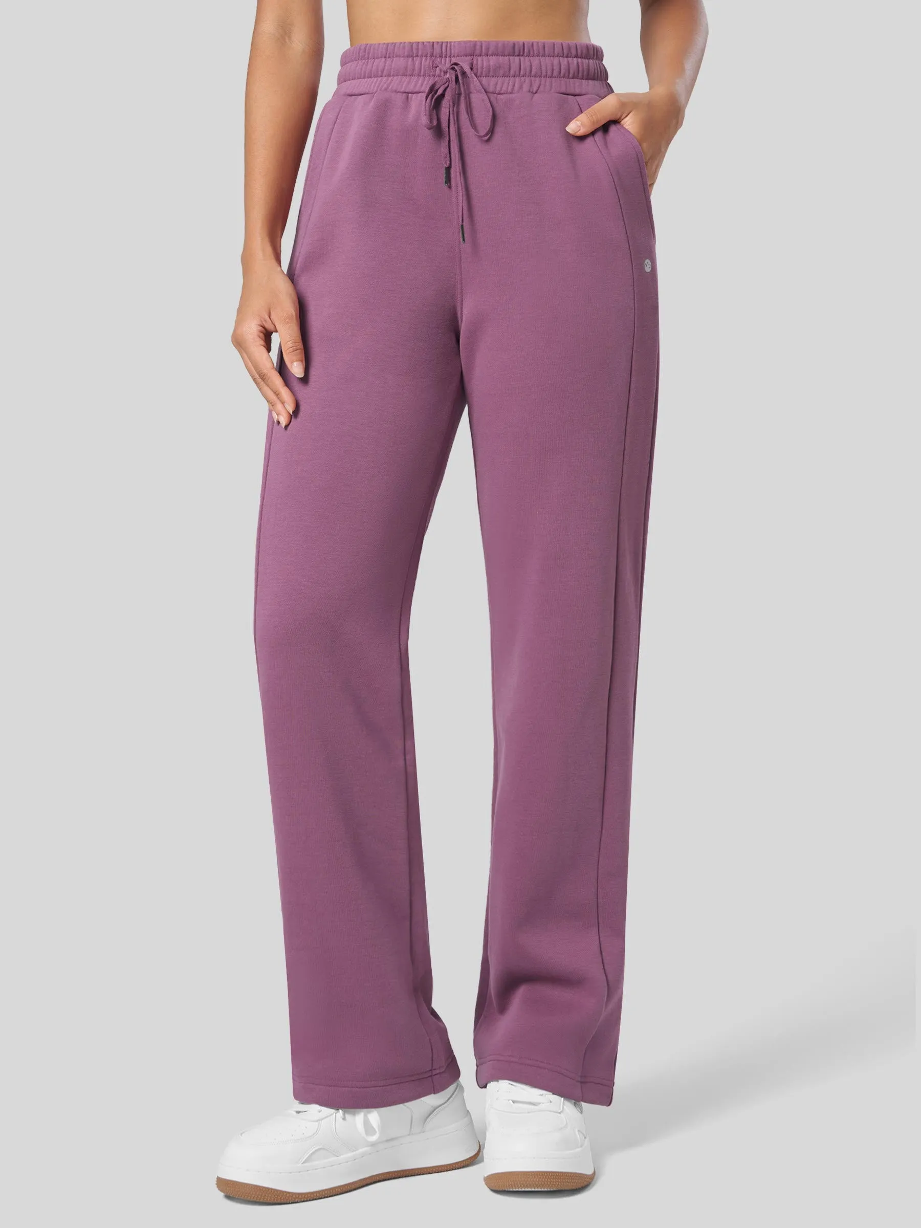 Women's Thermal Straight Leg Sweatpants