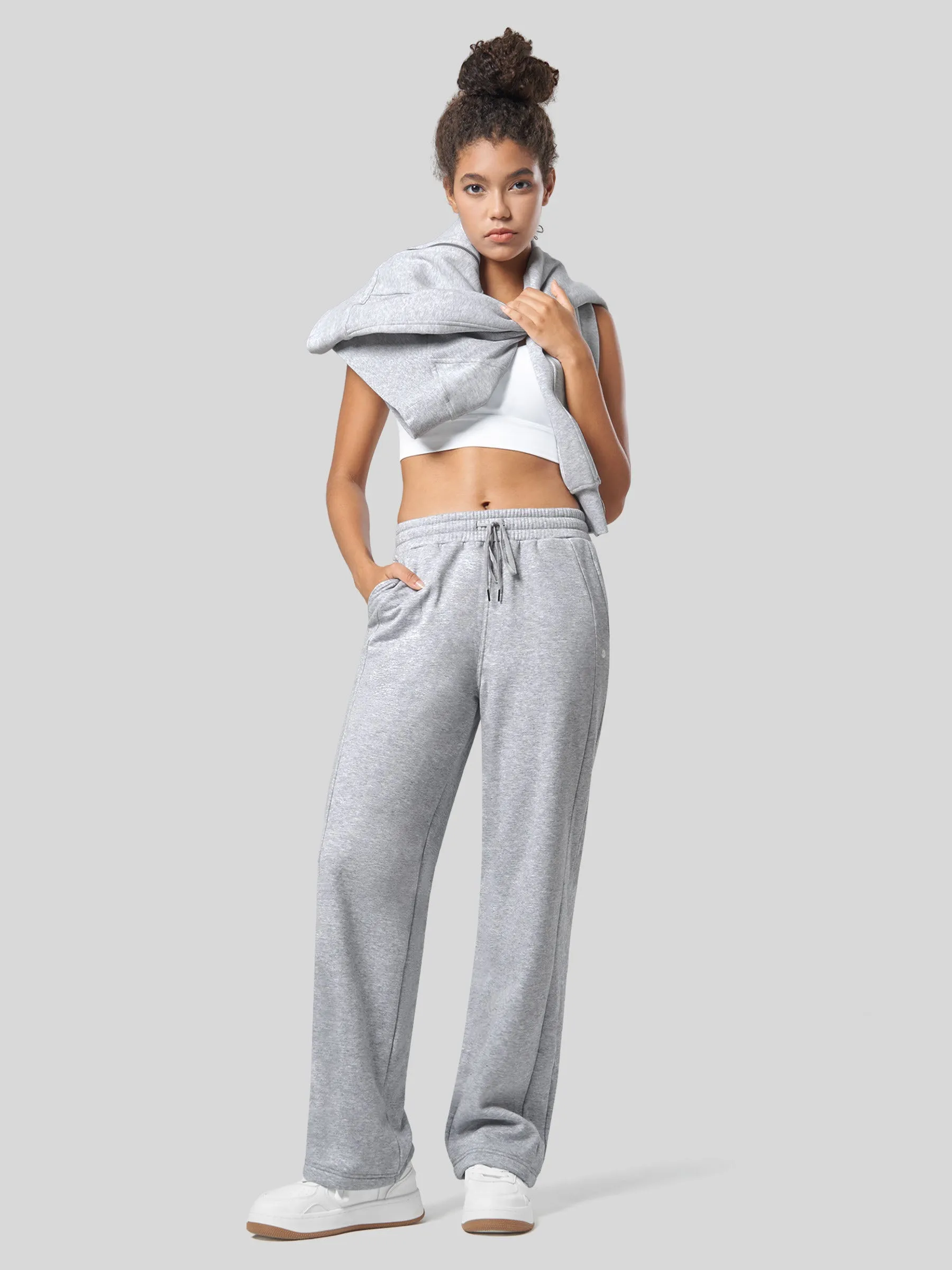 Women's Thermal Straight Leg Sweatpants